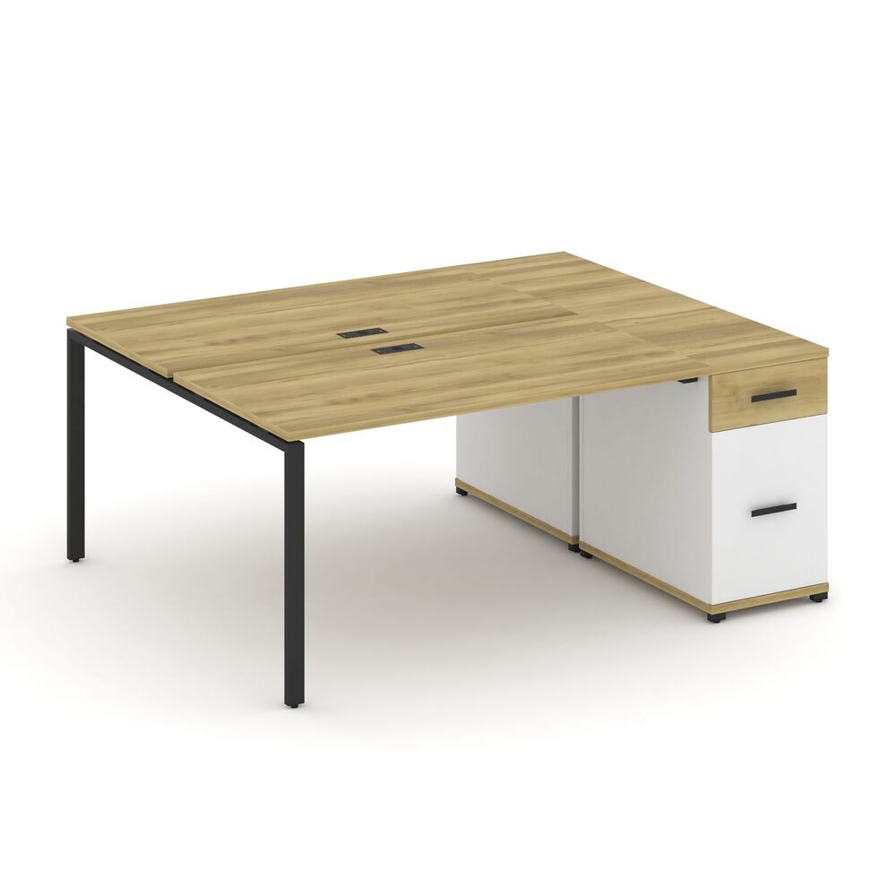 Рабочая станция с одной опорной тумбой