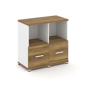 Шкаф две узкие секции, 2 ниши