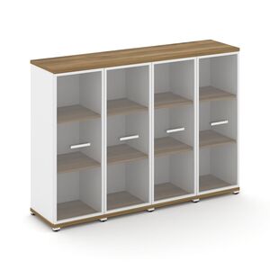 Шкаф четыре узкие секции, 3 ниши