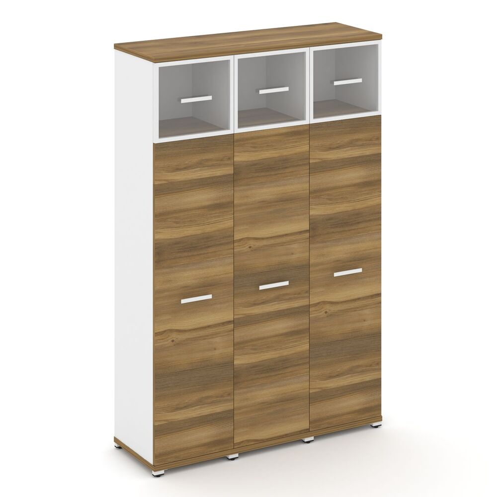 Шкаф три узкие секции, 5 ниш