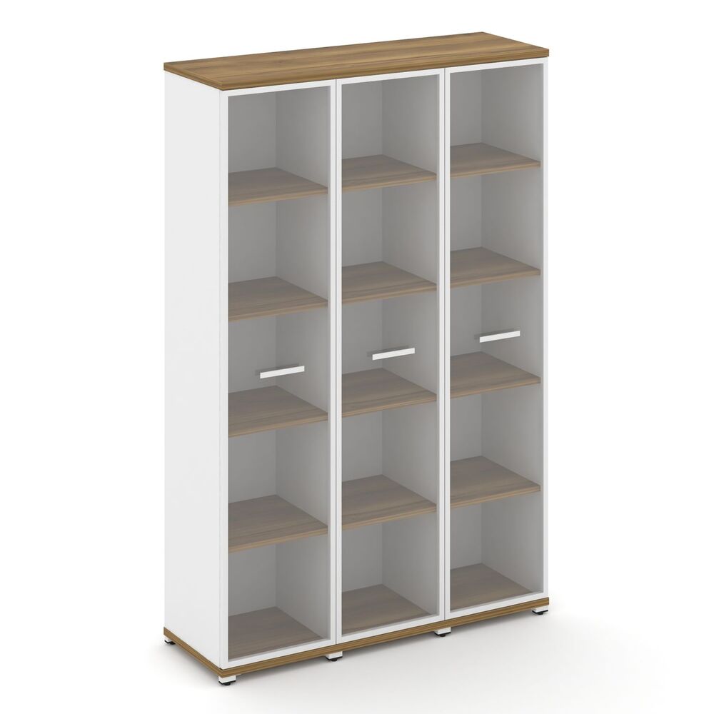 Шкаф три узкие секции, 5 ниш