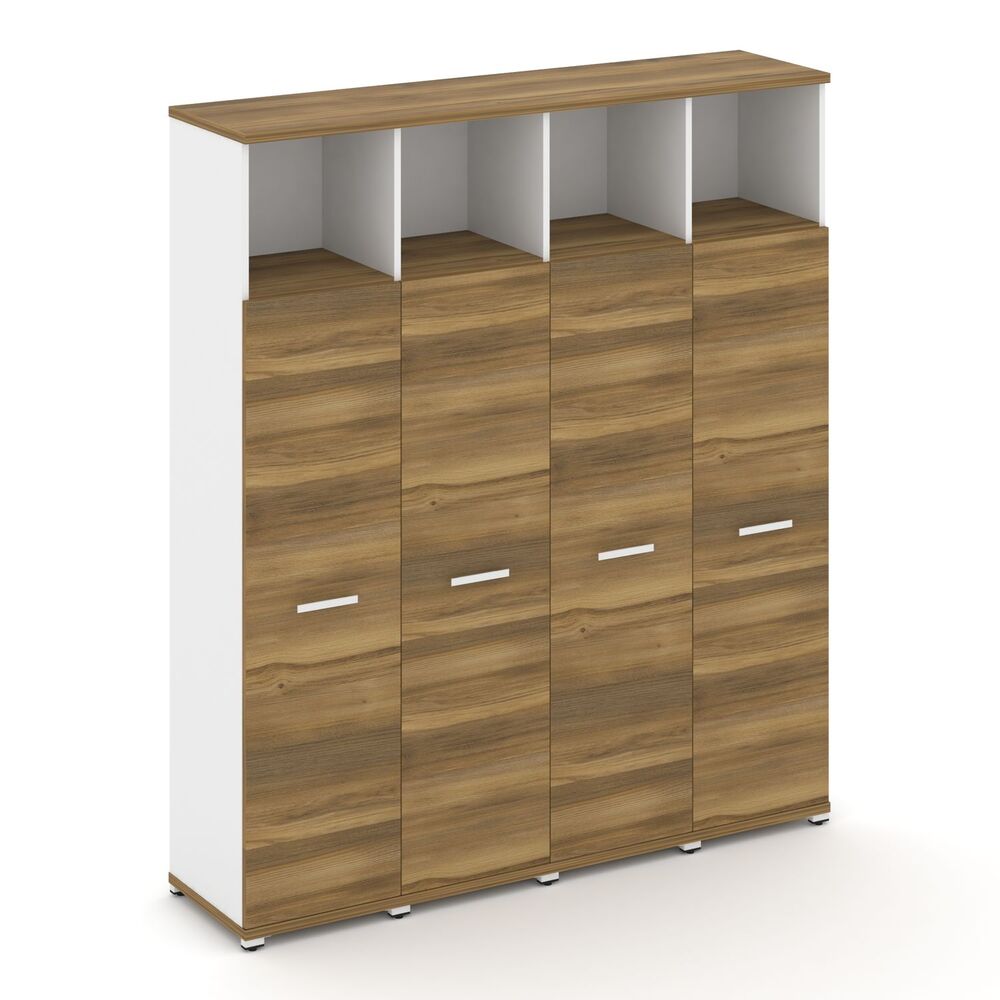 Шкаф четыре узкие секции, 5 ниш