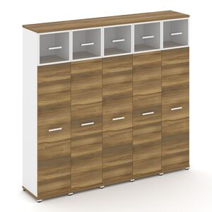 Шкаф пять узких секций, 5 ниш