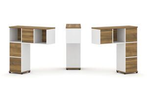 Надставка низкая + (Задняя стенка - 5 шт) + (Блок 2 ящика - 2 шт)