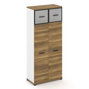 Шкаф одна широкая секция, 5 ниш