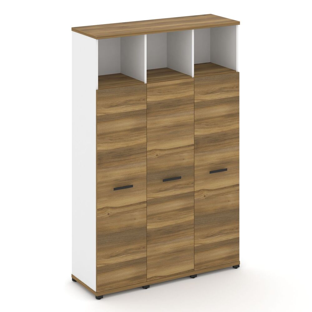 Шкаф три узкие секции, 5 ниш