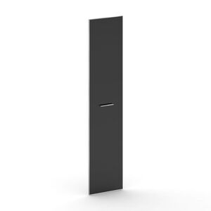 Комплект фасада высокого стекло в раме (лакобель черный)