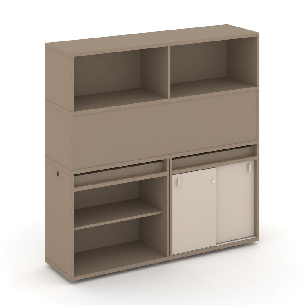 Набор №13. Тумба двойная+высокая надставка