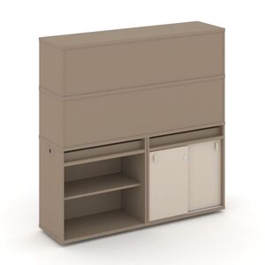 Набор №13. Тумба двойная+высокая надставка