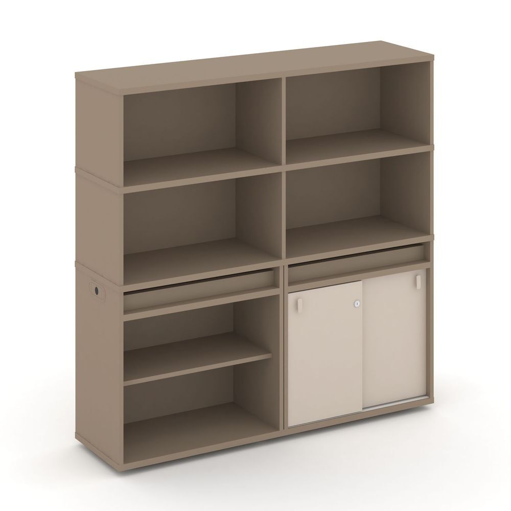 Набор №13. Тумба двойная+высокая надставка