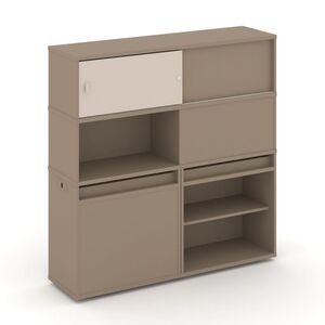 Набор №29. Тумба двойная+высокая надставка