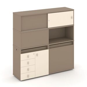 Набор №30. Тумба двойная+высокая надставка