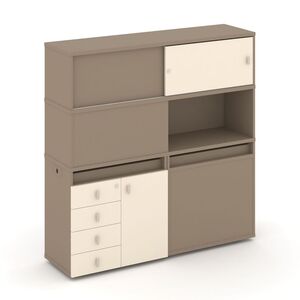 Набор №30. Тумба двойная+высокая надставка