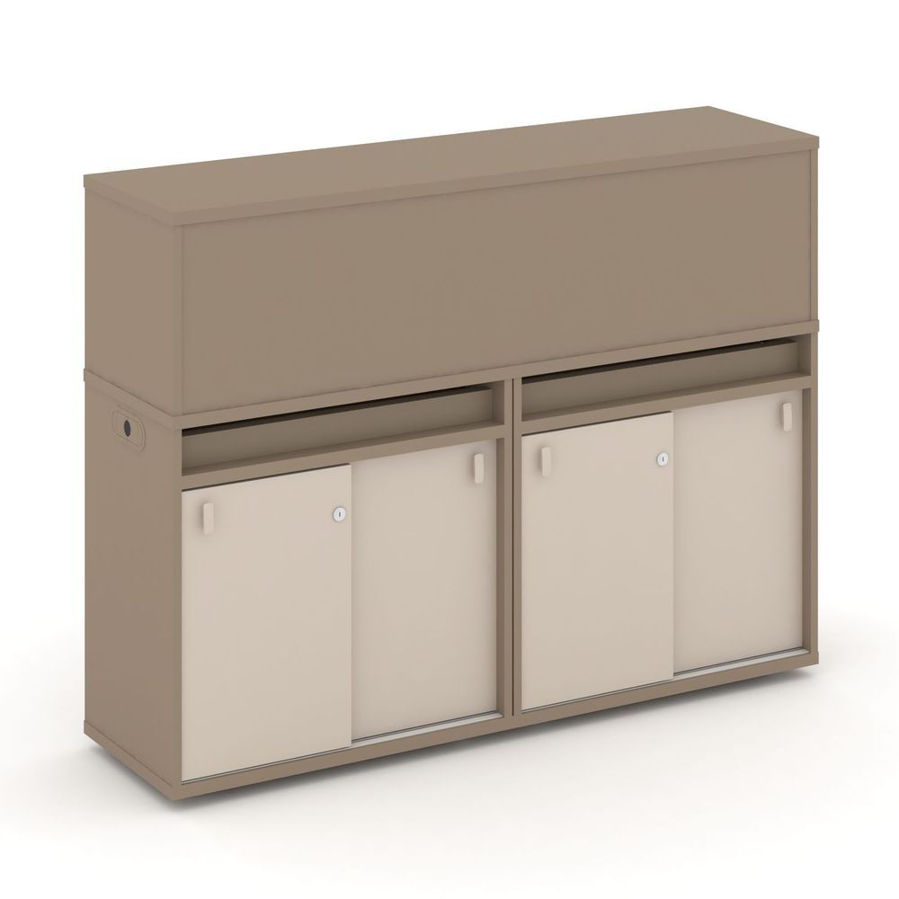 Набор №6. Тумба двойная+низкая надставка