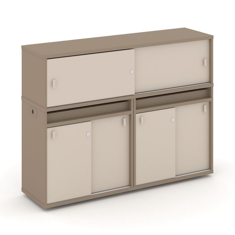 Набор №6. Тумба двойная+низкая надставка