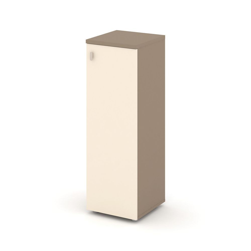 Шкаф средний узкий правый (1 средний фасад ЛДСП)