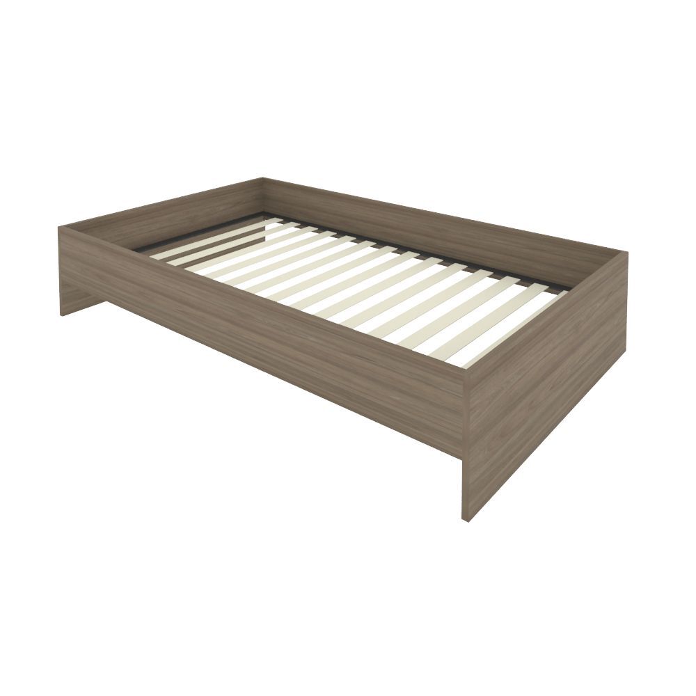 Кровать с ортопедическим основанием без изголовья