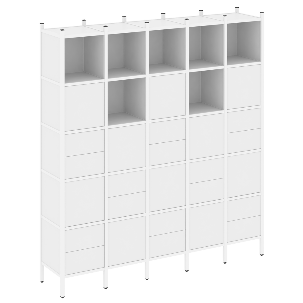 Прямой стеллаж наборный