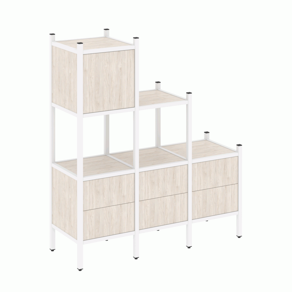 Прямой стеллаж наборный