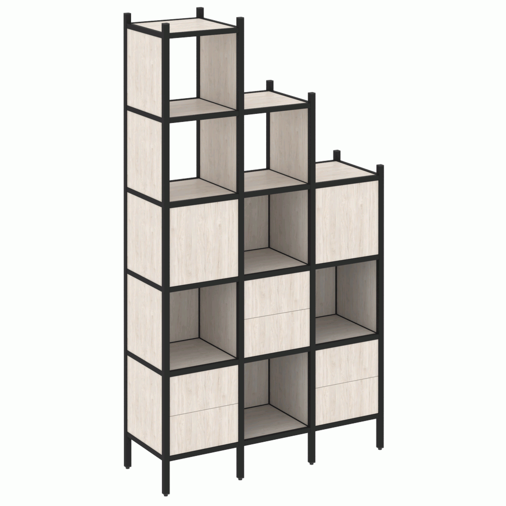 Прямой стеллаж наборный