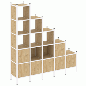 Прямой стеллаж наборный