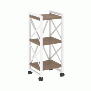Стеллаж на колесных опорах-3 полки