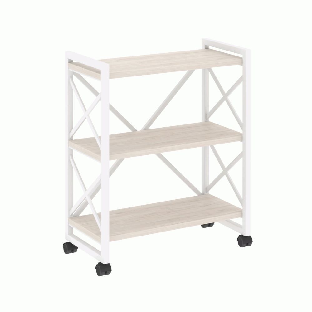 Стеллаж на колесных опорах-3 полки