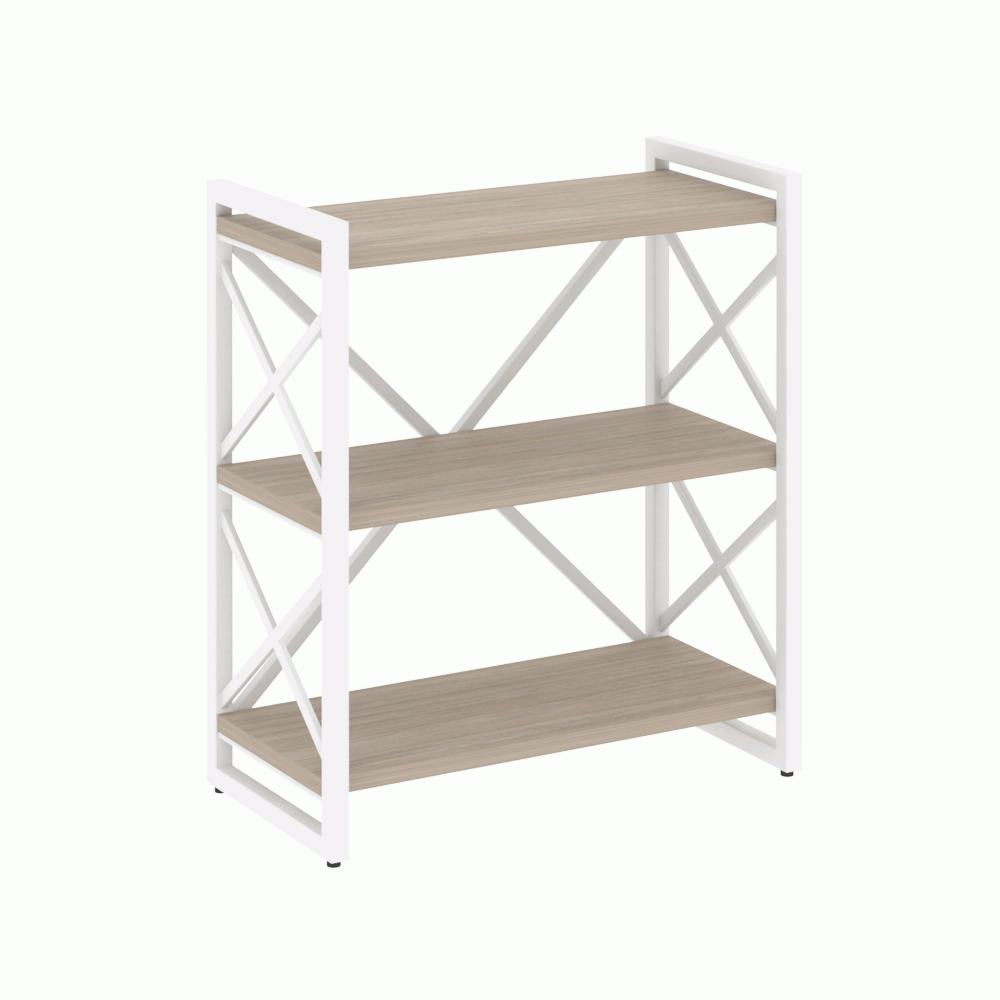 Стеллаж на регулируемых опорах-3 полки