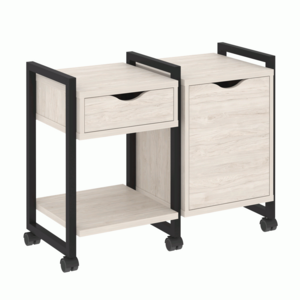 Тумба на колесных опорах наборная. Вариант №3