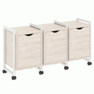 Тумба на колесных опорах наборная. Вариант №5