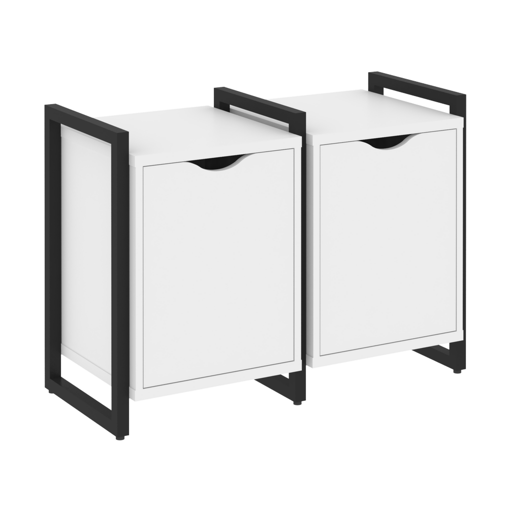 Тумба на регулируемых опорах наборная. Вариант №2