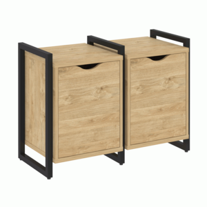 Тумба на регулируемых опорах наборная. Вариант №2