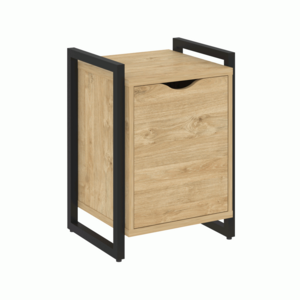 Тумба на регулируемых опорах с распашным фасадом