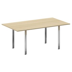 Стол переговорный на П-обр. м/к