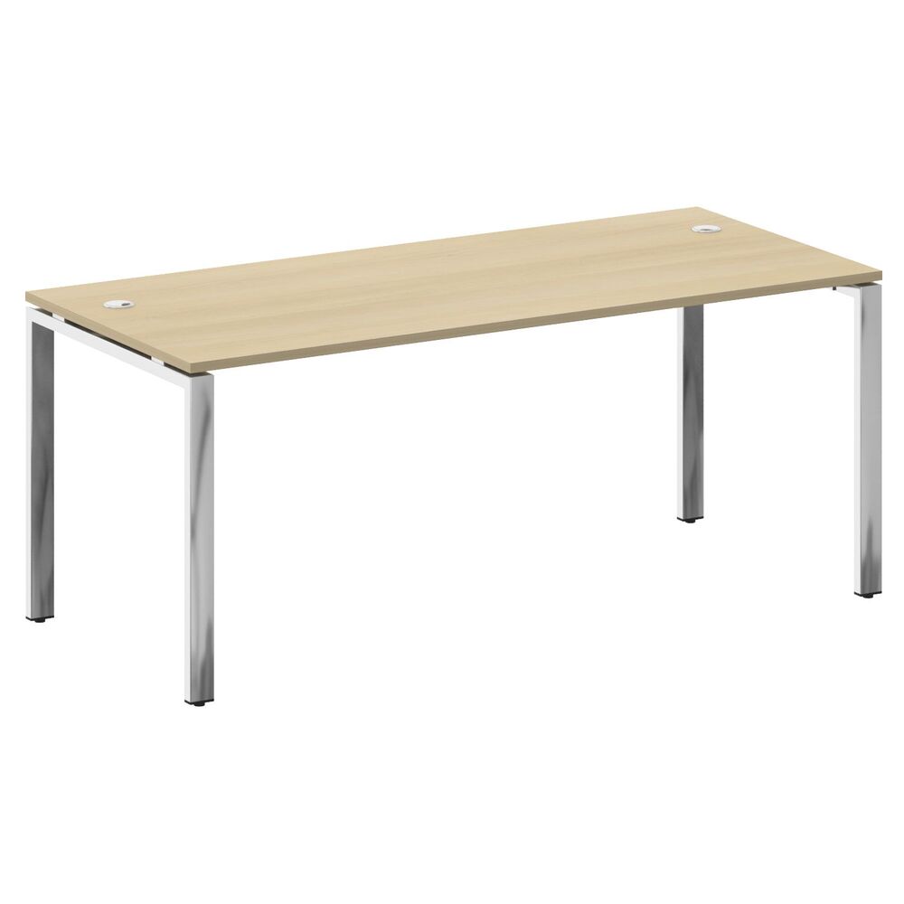 Стол рабочий руководителя на П-обр. м/к