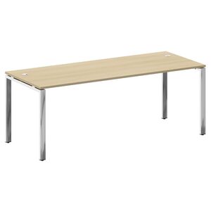 Стол рабочий руководителя на П-обр. м/к