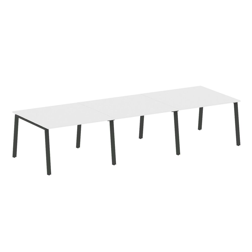 Переговорный стол (3 столешницы) на А-образном м/к