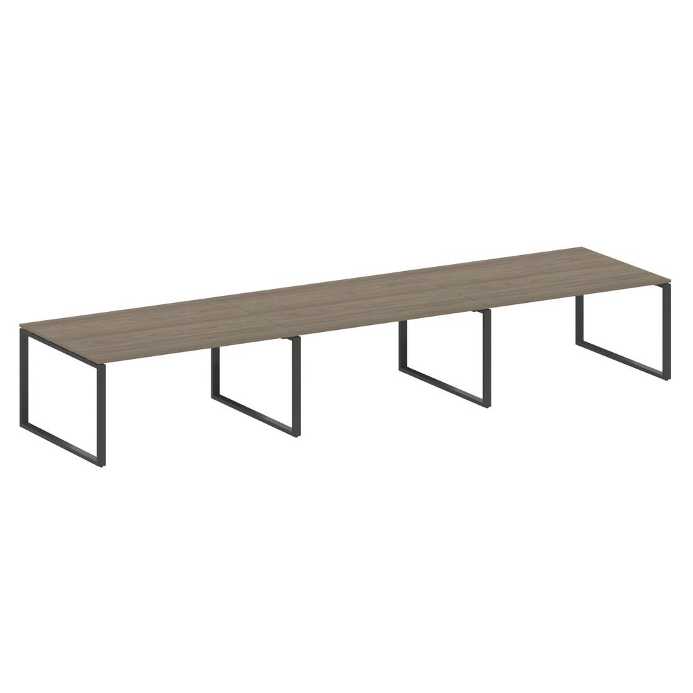 Переговорный стол (3 столешницы) на О-образном м/к