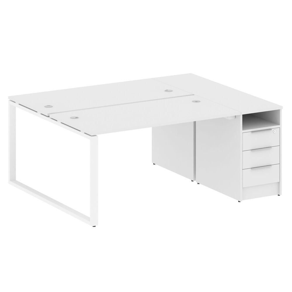 Рабочая станция на О-образном м/к с опорной тумбой