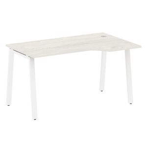 Стол криволинейный правый на А-образном м/к