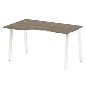 Стол криволинейный левый на А-образном м/к