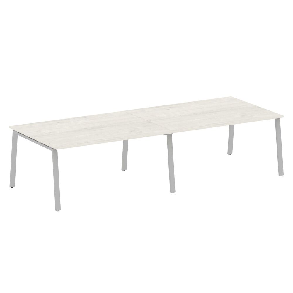 Переговорный стол (2 столешницы) на А-образном м/к