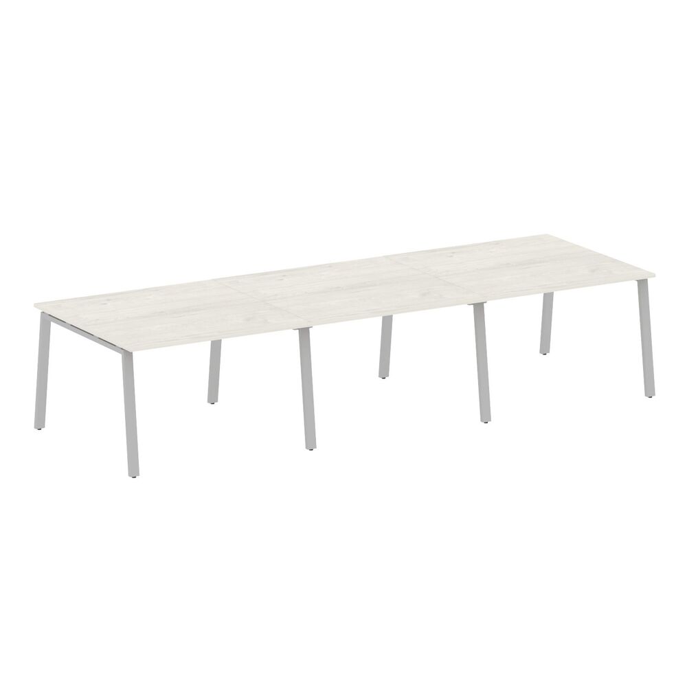 Переговорный стол (3 столешницы) на А-образном м/к