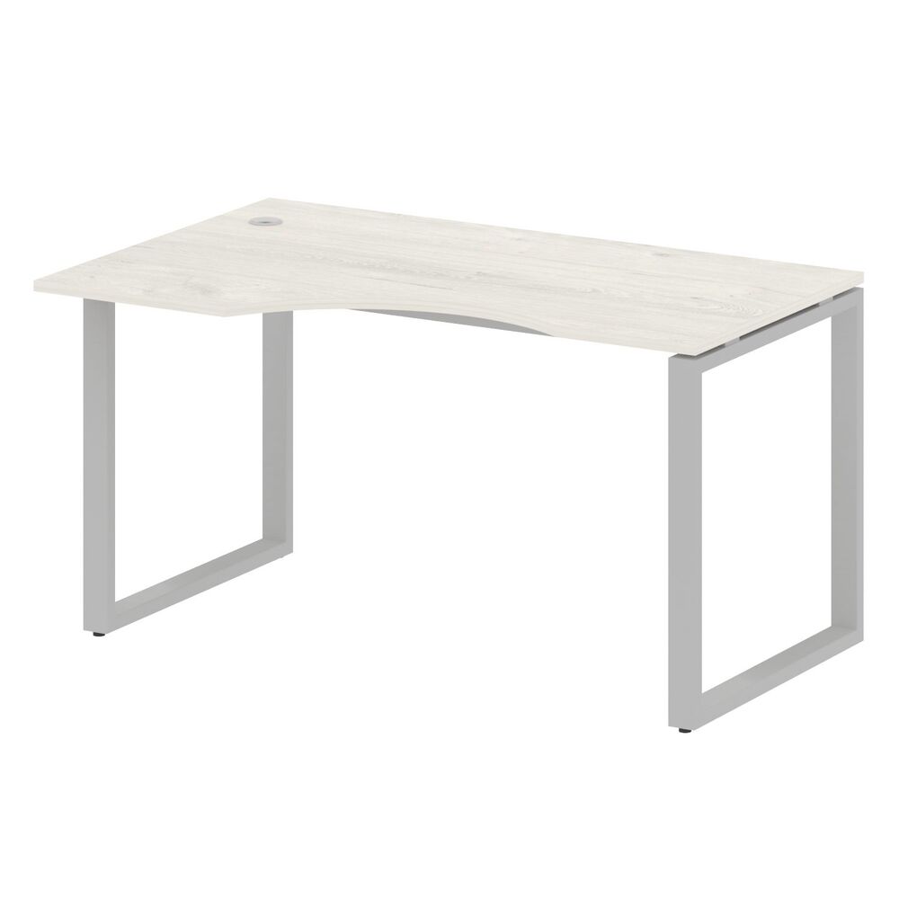 Стол криволинейный левый на О-образном м/к