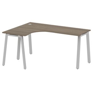 Стол криволинейный левый на А-образном м/к