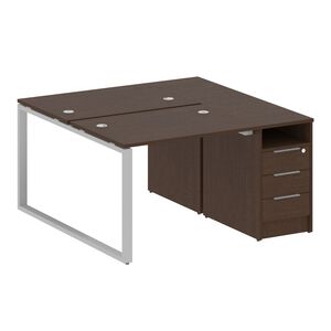 Рабочая станция на О-образном м/к с опорной тумбой