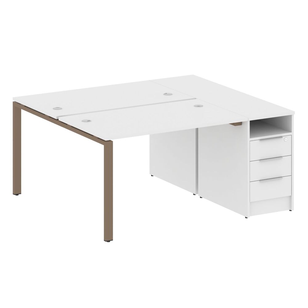 Рабочая станция с опорной тумбой