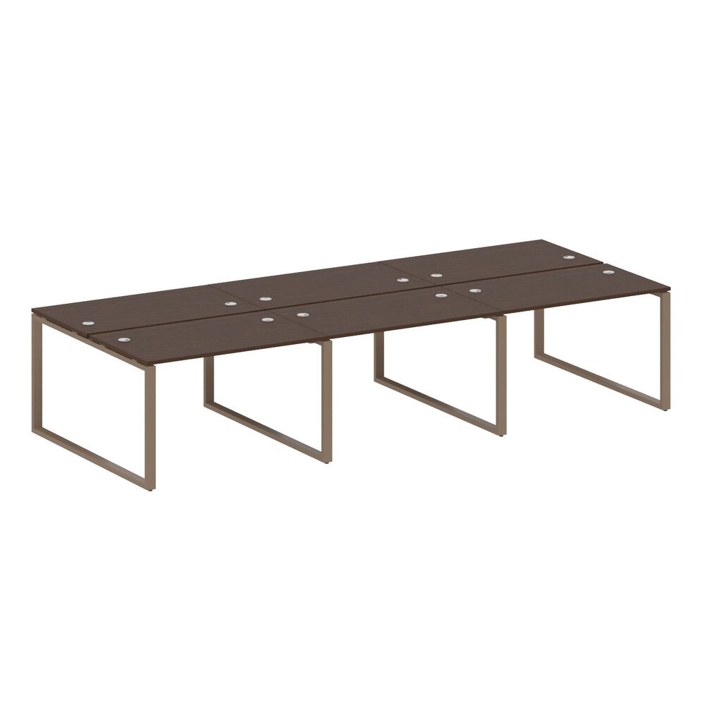 Рабочая станция на 6 раб.мест на О-образном м/к