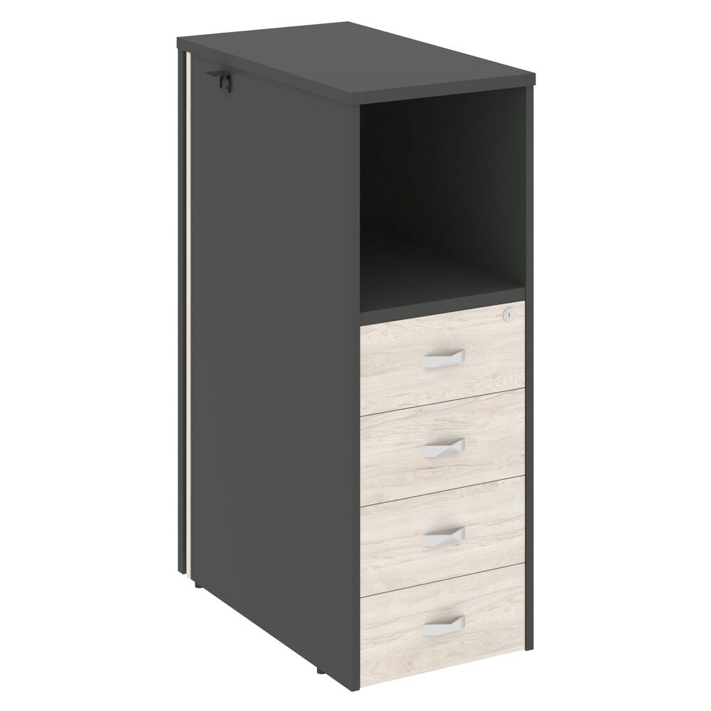 Onix Тумба 4 ящика проходная, средняя