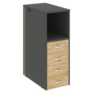 Onix Тумба 4 ящика завершающая, правая